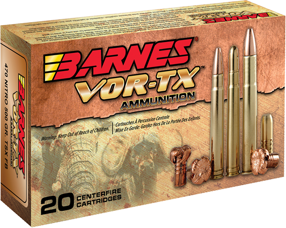 Barnes VOR-TX Premium Hunting Rifle Ammunition