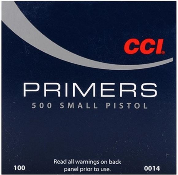 CCI Primers Standard Pistol Primer