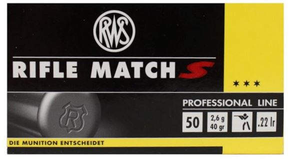 RWS Rottweil Professional Line Sports Rimfire Ammunition