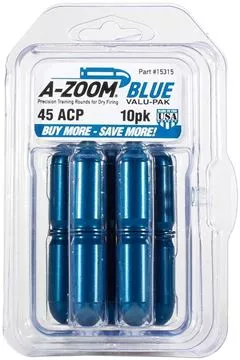 A-Zoom Precision Metal Blue Snap Caps Pistol