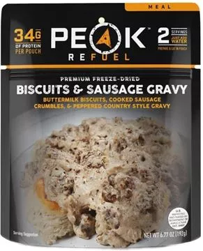 Peak Refuel Freeze Dried Meals