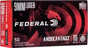 Federal American Eagle Pistol Ammunition