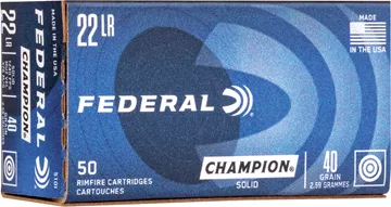 Federal Champion Rimfire Ammunition