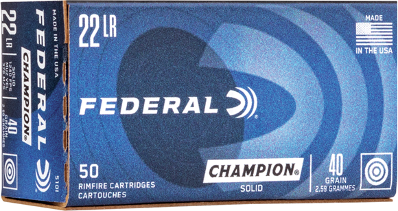 Federal Champion Rimfire Ammunition