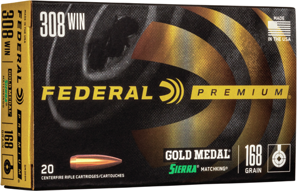 Federal Premium Gold Medal Rifle Ammunition
