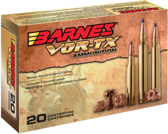 Barnes VOR-TX Premium Hunting Rifle Ammunition