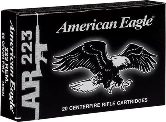 Federal American Eagle AR223 Rifle Ammunition