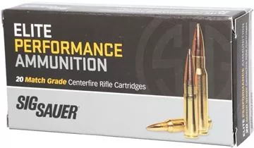 Sig Sauer Elite Performance Rifle Ammunition