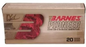 Barnes Pioneer Rifle Ammunition