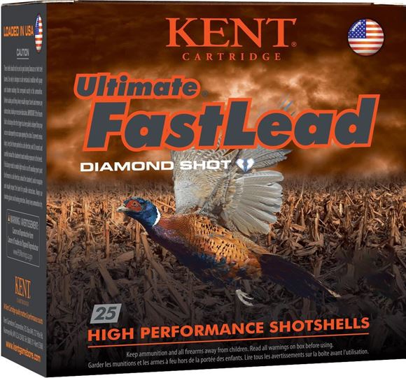Kent Ultimate Fast Lead With Diamond Shot Upland Game Shotgun Ammunition