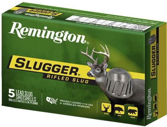 Remington Slugger Rifled Slugs Shotgun Ammunition