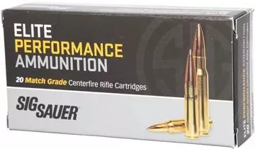 Sig Sauer Elite Performance Rifle Ammunition