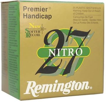 Remington Target Loads, Premier Nitro 27 Handicap Target Loads Shotgun Ammunition
