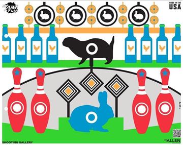 Allen EZ-Aim Non-Adhesive Splash Prairie Dog Target