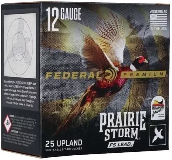 Federal Premium Prairie Storm FS Lead Load Shotgun Ammunition