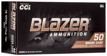 CCI Blazer Brass Pistol Ammunition