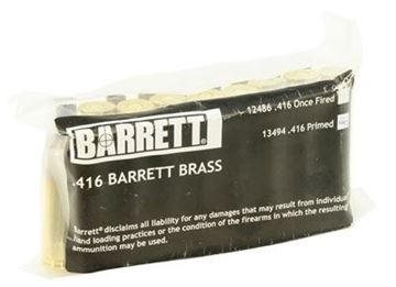 Barrett Primed Brass Cases