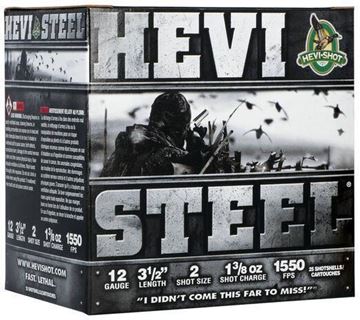 HEVI-Shot HEVI-Steel Waterfowl Shotgun Ammunition