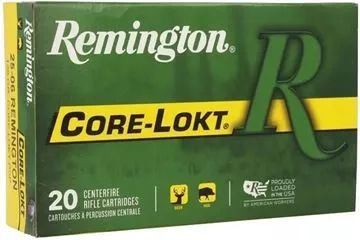 Remington Core-Lokt Centerfire Rifle Ammunition