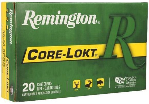 Remington Core-Lokt Centerfire Rifle Ammunition