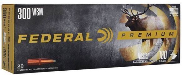 Federal Premium Nosler Partition Rifle Ammunition