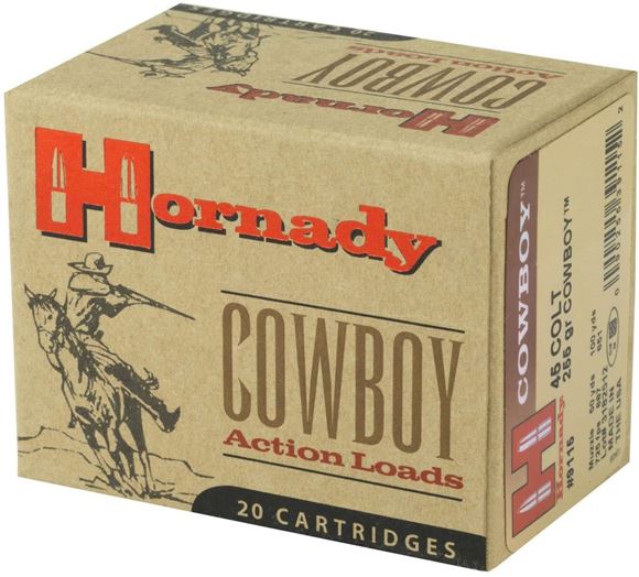Hornady Cowboy Pistol Ammunition