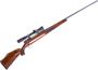 Used Weatherby Mark V Deluxe Bolt-Action Rifle - 7mm Wby Mag, 26" Barrel, Blued, Wood Stock, Burris Signature 2-8x33 Riflescope - Do Guns Barrel, Comes With Original Barrel As Well, Good Condition