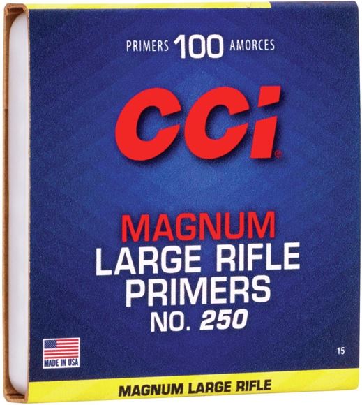 CCI Primers Magnum Rifle Primer