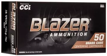CCI Blazer Brass Pistol Ammunition