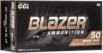 CCI Blazer Brass Pistol Ammunition