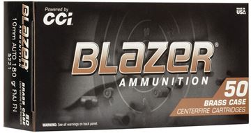 CCI Blazer Brass Pistol Ammunition