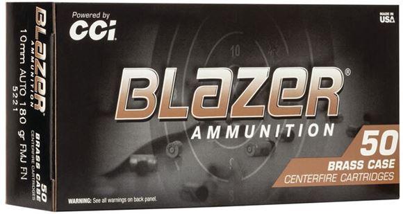 CCI Blazer Brass Pistol Ammunition