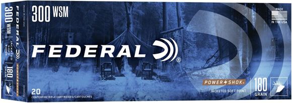 Federal Power-Shok Rifle Ammunition