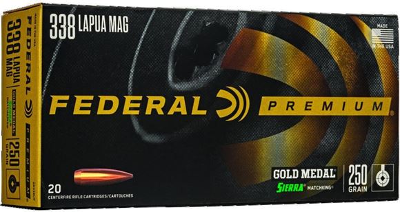 Federal Gold Medal Match Rifle Ammunition