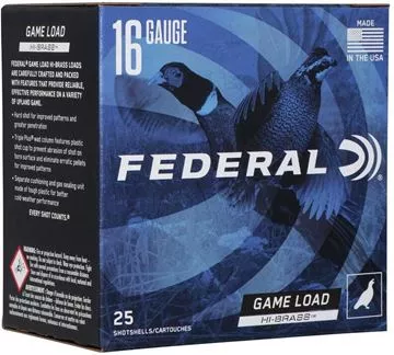 Federal Game Load Hi-Brass Load Shotgun Ammunition
