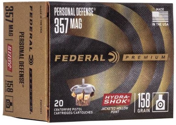 Federal Premium Personal Defense Pistol Ammunition