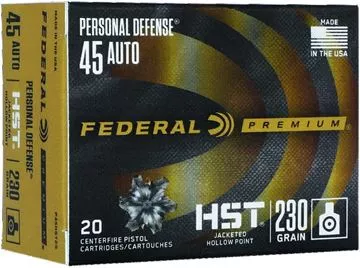 Federal Premium Personal Defense Pistol Ammunition