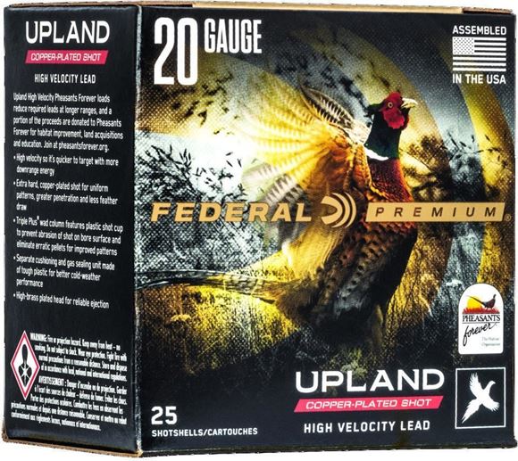 Federal Premium Upland Copper-Plated Shotgun Ammunition