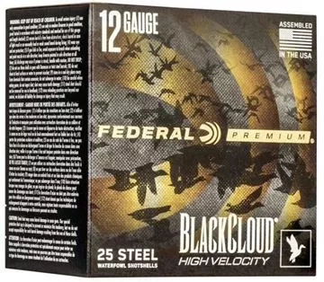 Federal Premium Black Cloud HV Steel Shotgun Ammunition