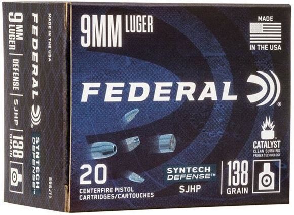 Federal American Eagle Syntech Defense Pistol Ammunition