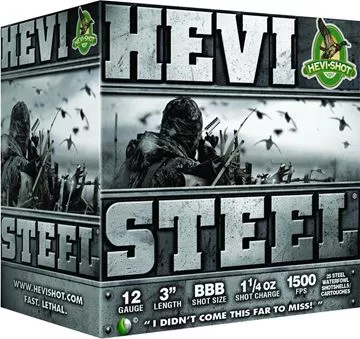 HEVI-Shot HEVI-Steel Waterfowl Shotgun Ammunition