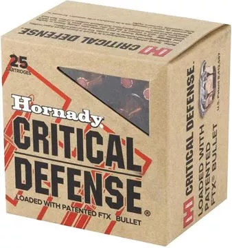 Hornady Critical Defense Pistol Ammunition