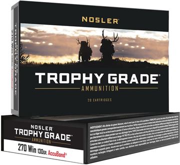 Nosler Trophy Grade Rifle Ammunition