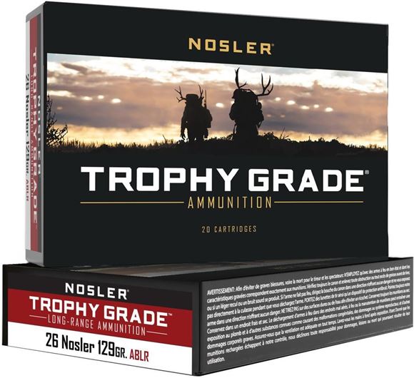 Nosler Trophy Grade Rifle Ammunition