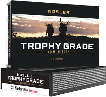Nosler Trophy Grade Rifle Ammunition
