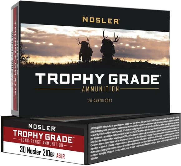 Nosler Trophy Grade Rifle Ammunition