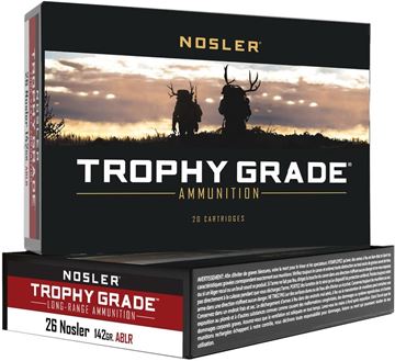 Nosler Trophy Grade Rifle Ammunition