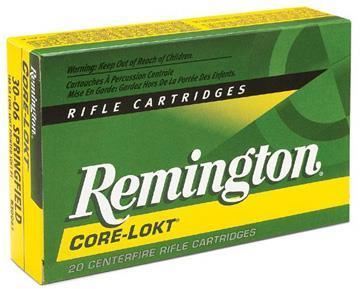 Remington Core-Lokt Centerfire Rifle Ammunition