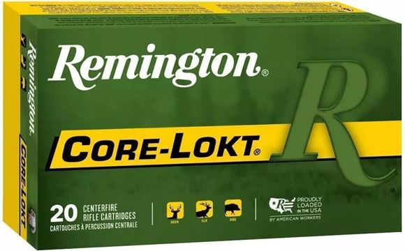 Remington Core-Lokt Centerfire Rifle Ammunition