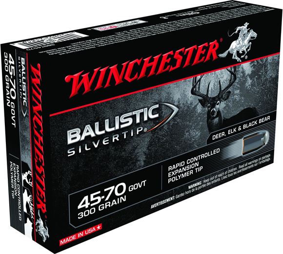 Winchester Ballistic Silvertip Rifle Ammunition